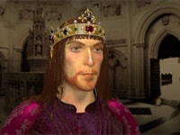 király fej 3d modellezés