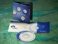 cd rom és tasak tervezés grafikus munka