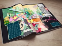 képregény grafikus munka