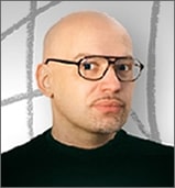 grafikus portre
