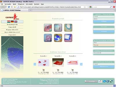 webshop, template